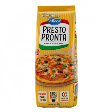 Polenta Instantanea Presto Pronta 500 G 