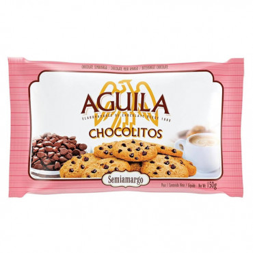 Chips Chocolate Aguila Semi Amargo 150 g 