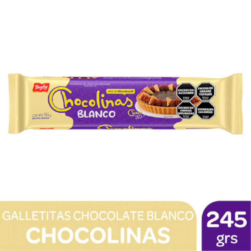 Chocolinas blanco x 245G