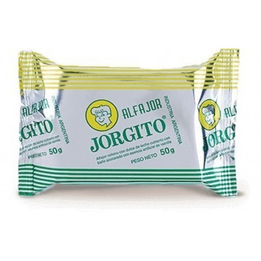 Alfajor Jorgito Glaseado 50 G x24