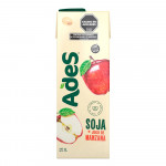 Ades soja con jugo de manzana 1L