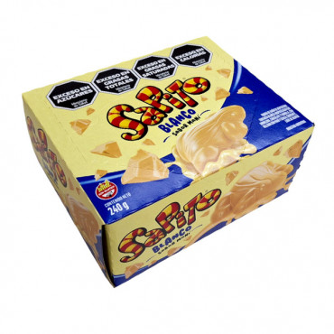 Sapito chocolate blanco 10 G x 24