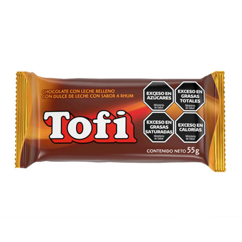 Chocolate Tofi Leche 55gr x3