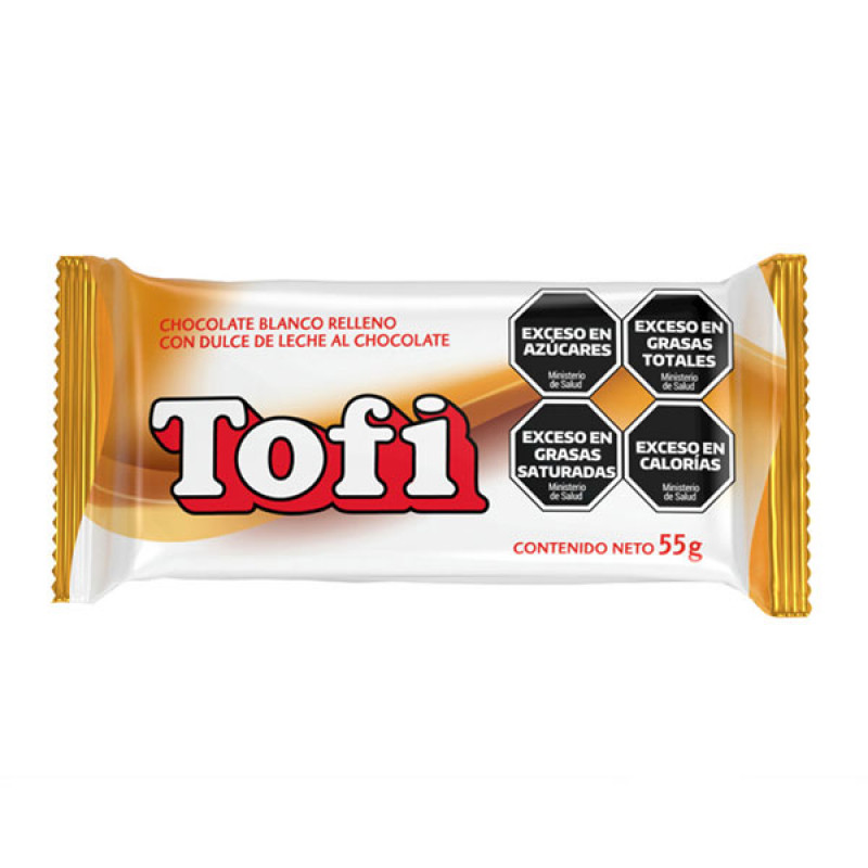 Chocolate Tofi Blanco 55gr x3