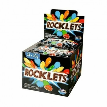 Rocklets confites de chocolate 20G x 24