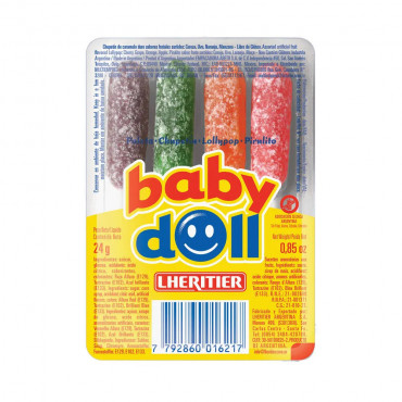 Chupetines baby doll X18 de 4u