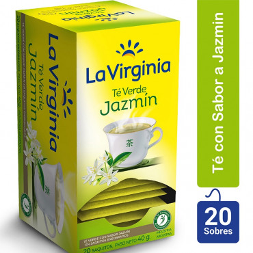 Té verde de jazmín La Virginia X20