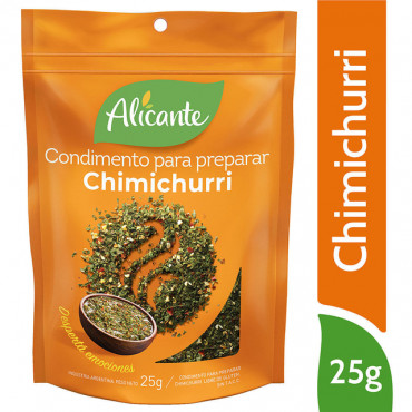 Condimento para preparar chimichurri Alicante 25G X3