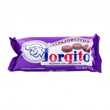 Alfajorcitos Jorgito Mousse x6