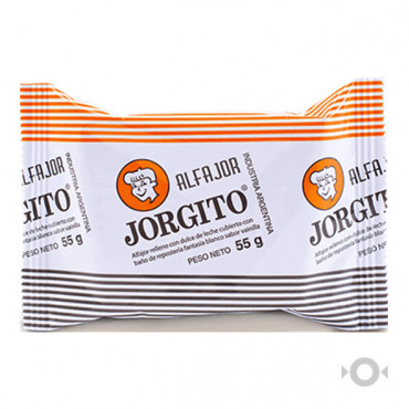 Alfajor Jorgito Blanco 50 G X6