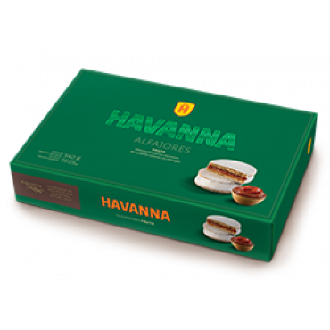 Alfajor Havanna frutal 45g x12