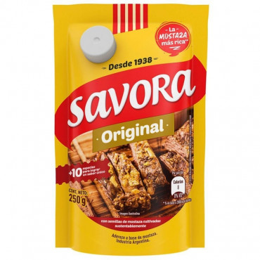 Mostaza Original Savora 250 G