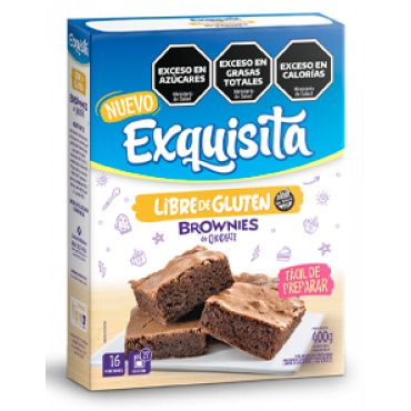 Premezcla Brownie Exquisita 400 G