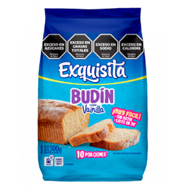 Premezcla Budin Vainilla Exquisita 300 G