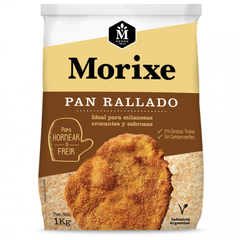 Pan Rallado Morixe 1 KG