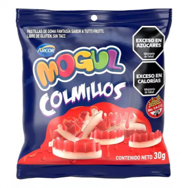 Mogul colmillos Halloween 30 G X 12