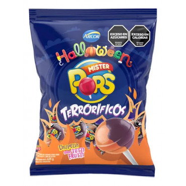 Chupetín mister pops terror Halloween X 432 G