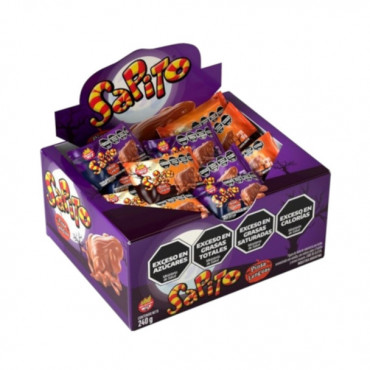 Sapito pinta lenguas Halloween 10 G X 24