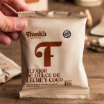 Alfajor Frank's Dulce de Leche y Coco Sin TACC 40 g x8