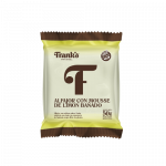 Alfajor Frank's Mousse de Limón Bañado Sin TACC 50 g x8 