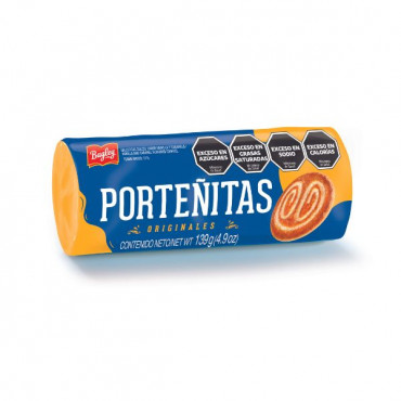 Porteñitas Originales Palmeritas 139gr x3