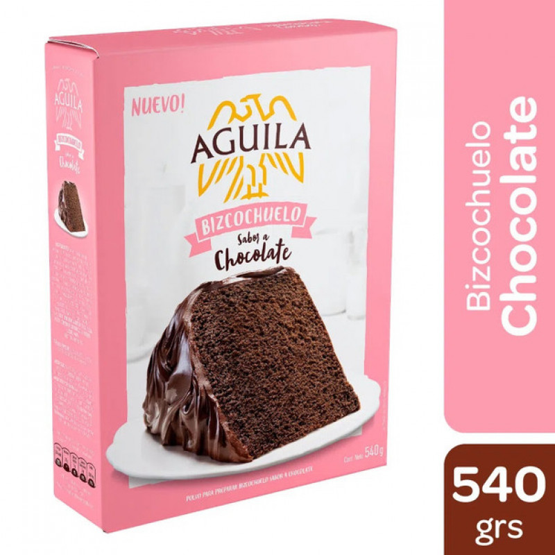 Premezcla Bizcochuelo Aguila Chocolate 530g