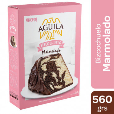 Premezcla Bizcochuelo Aguila Marmolado 560g