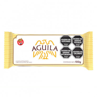 Chocolate Taza Aguila Blanco 100g