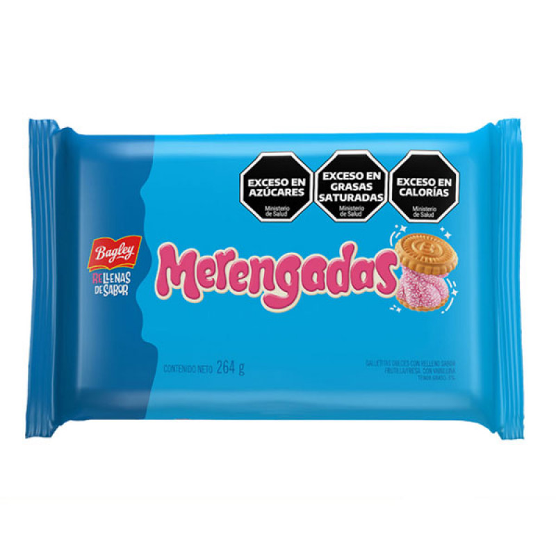 Galletitas Merengadas Frutilla 264gr