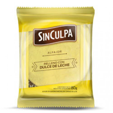 Alfajor Sin Culpa Maicena 80 g x6