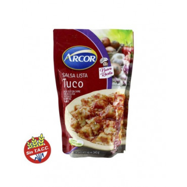 Salsa Arcor Tuco Sin TACC 340g