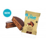 Alfajor Negro con Dulce de Leche Sin TACC 55gr X12 - Amadda