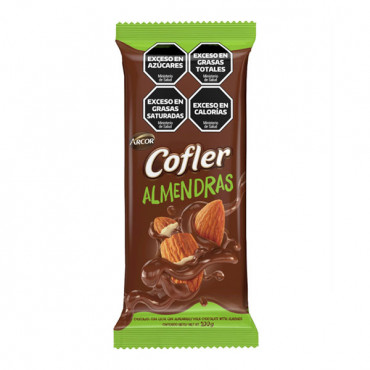 Chocolate Cofler con Almendras 100gr