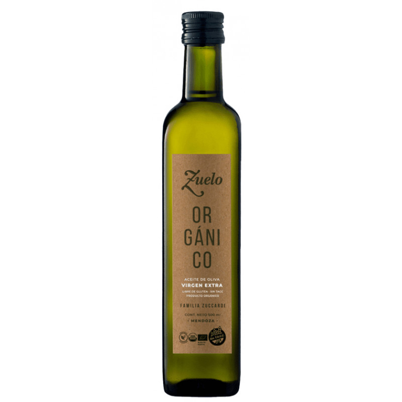 Aceite de Oliva Zuelo Extra Virgen Organico x 500 ml